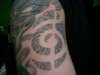 sorry its a little blurry( treble clef) tattoo