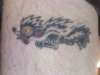 Skunk smokin a blunt tattoo