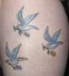 Three Doves tattoo
