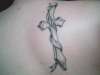 cross for friend tattoo