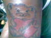 cuddly teddy tattoo