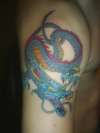 First - Blue Dragon tattoo