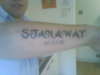 My Surname tattoo