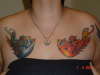 Chest piece tattoo