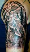 wolf tattoo