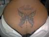 Name & Butterfly tattoo