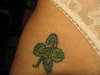 Lucky U says it all! tattoo