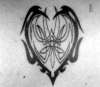 Tribal Heart tattoo