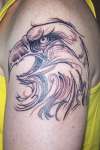 sketch eagle - 1st tattoo tattoo