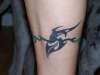 tribal orca tattoo