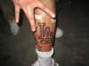 recent tattoo i did on my homeboy.....M's Up Crew tattoo
