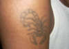 Scorpio (1st tat) tattoo