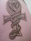 Ankh and Cobra tattoo