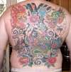 Japanese back piece - finished ! tattoo