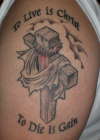 To live is Christ. tattoo