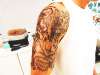 Evil crap tattoo