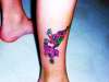 Frog crap tattoo