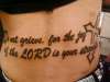bible scripture tattoo