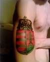 Hungarian Crest tattoo