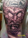 demon tattoo