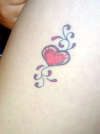 Heart tattoo