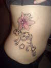 stars and lily tattoo
