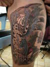 3rd session koi tattoo