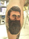ned kelly portrait (  outlaw) tattoo