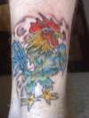 Navy Rooster tattoo