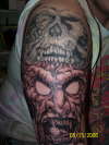 devil demon combo tattoo