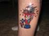 Itchy & Scratchy tattoo
