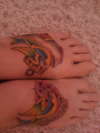 Sparrow Feet tattoo