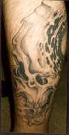 JASON'S LEG tattoo