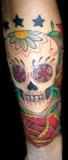 Skull tattoo