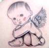 Baby Angel tattoo