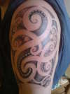 Maori Shoulder tattoo