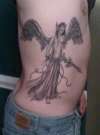 Odd Male Angel tattoo