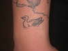 Rufus the Duck tattoo