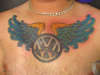 VW Fan tattoo