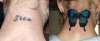 Butterfly coverup tattoo