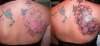 Flower fix up tattoo