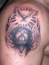 Jesus tattoo