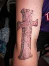 Stone Cross tattoo