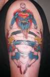 Superman tattoo