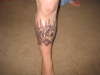 Royal Flush In Flames tattoo