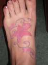 My foot tattoo