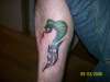 tribal snake tattoo