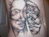 virgin mary tattoo