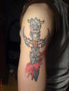 Demon Sword tattoo