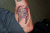 Gear Flesh Tear tattoo